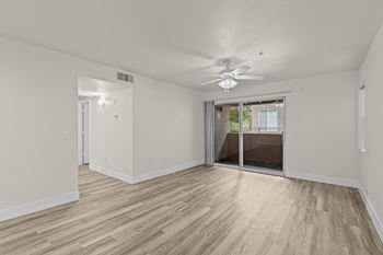 Faux wood flooring